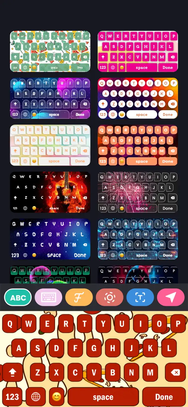 Fonts & Emoji Keyboard. screenshot 2