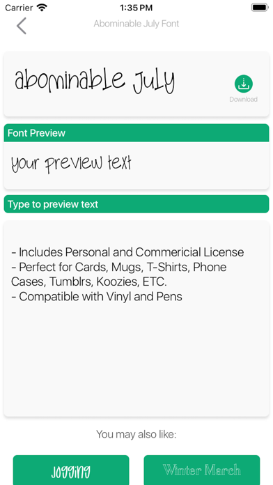 Fonts for DIY Space screenshot 1