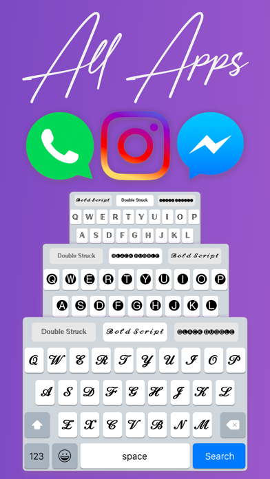 Fonts for iPhones - Keyboard screenshot 2