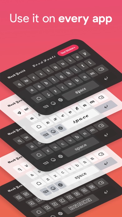 Fonts Keyboard & Cool Art Font screenshot 4