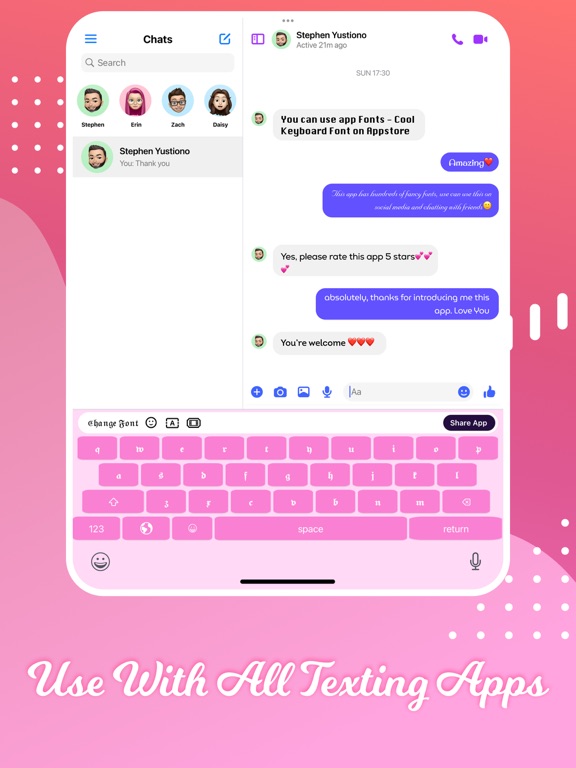 Fonts: Keyboard & Font Art screenshot 6