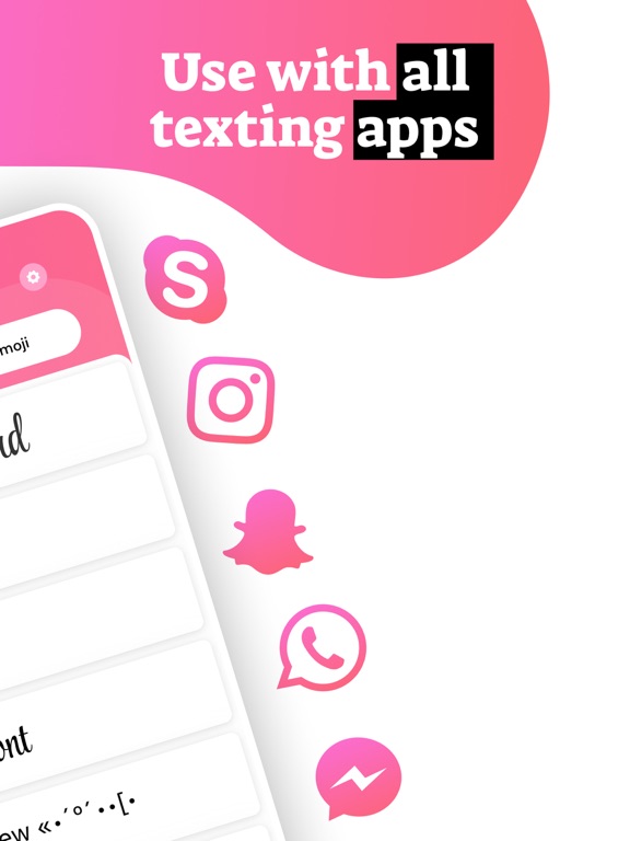Fonts: Keyboard & Font Art screenshot 2