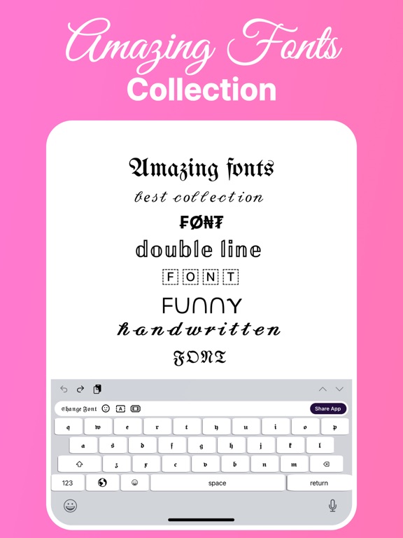Fonts: Keyboard & Font Art screenshot 10