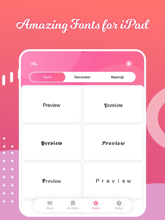Fonts: Keyboard & Font Art screenshot 7