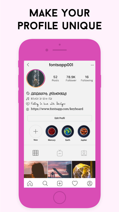 Fonts keyboard iphones app screenshot 3