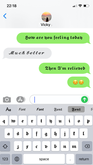 Fonts & Symbols Keyboard screenshot 6