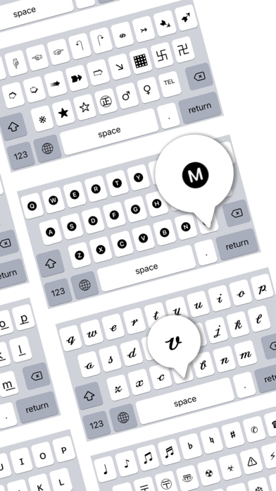 Fonts & Symbols Keyboard screenshot 3