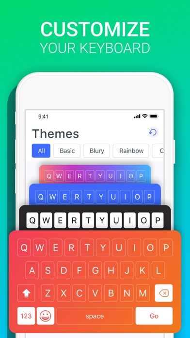 Fonts X for iPhones: Keyboard screenshot 4