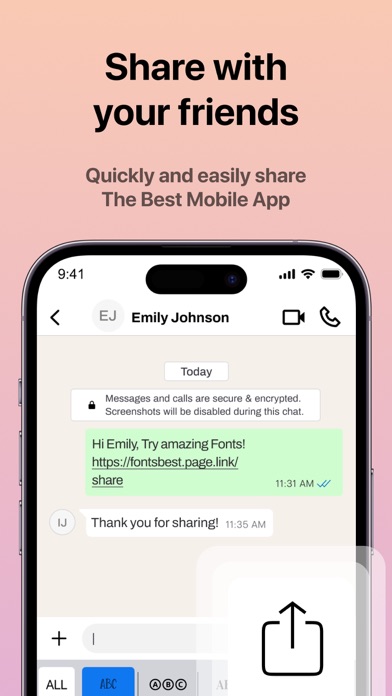 Fonts ◂ screenshot 1