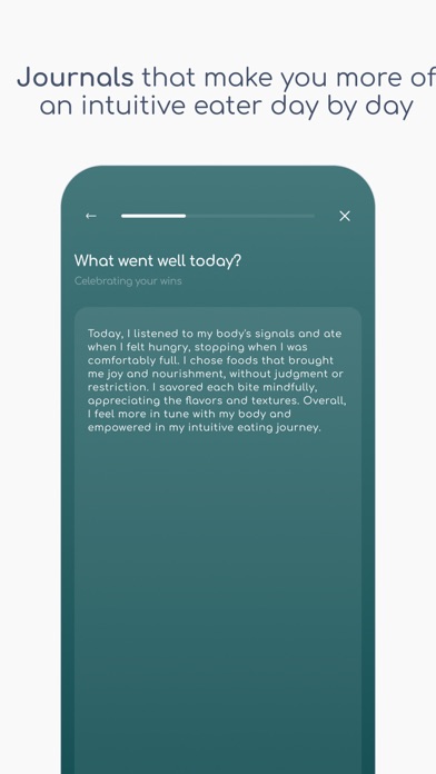 Food Diary & Intuitive Eating screenshot 1