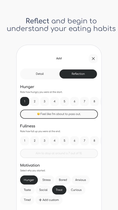 Food Diary & Intuitive Eating screenshot 5