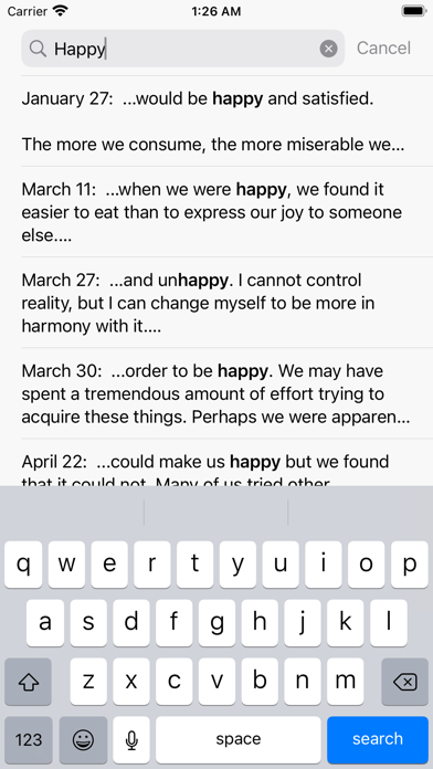 Food for Thought Meditations screenshot 3