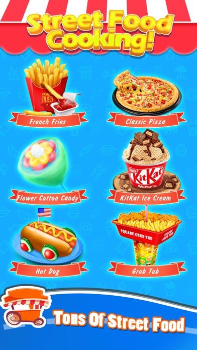 Food Games: Street Cooking screenshot 1