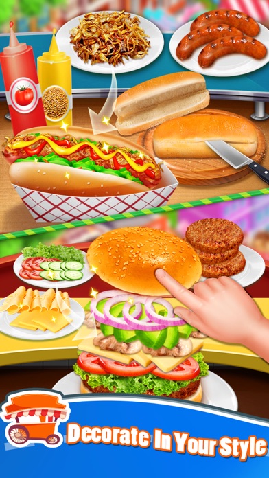 Food Games: Street Cooking screenshot 2