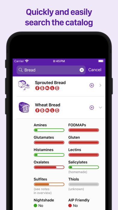 Food Sense Guide screenshot 1