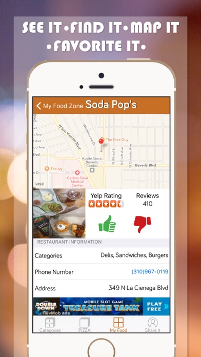 Food Swipe: Dishes and Cuisine Restaurant Locator screenshot 2