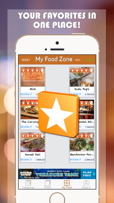 Food Swipe: Dishes and Cuisine Restaurant Locator screenshot 1