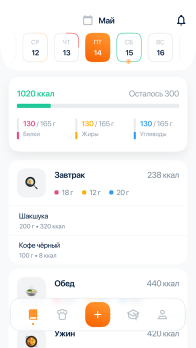 Food Tracker School screenshot 3
