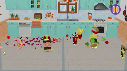 FoodFight Dodgeball 3D screenshot 1