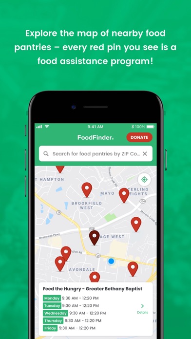 FoodFinder - Fighting Hunger screenshot 3