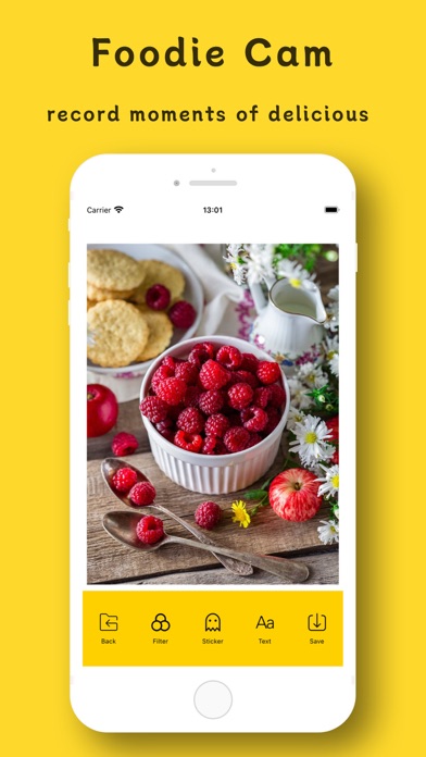 Foodie Cam - foody moment screenshot 4