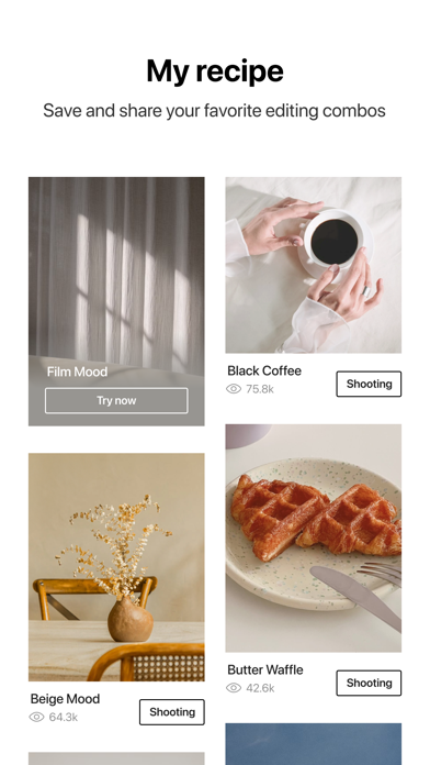 Foodie - Filter & Film Camera screenshot 4