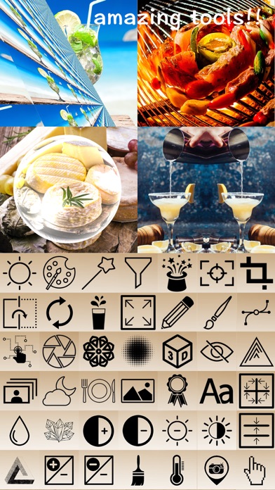 FoodieLens - Food Photo Editor screenshot 1