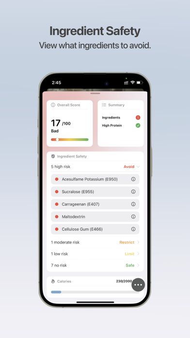 FoodIQ: Food Scanner screenshot 5
