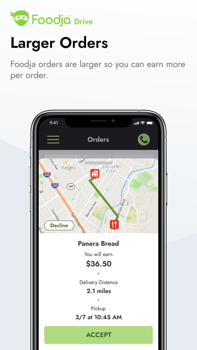 Foodja Drive screenshot 4