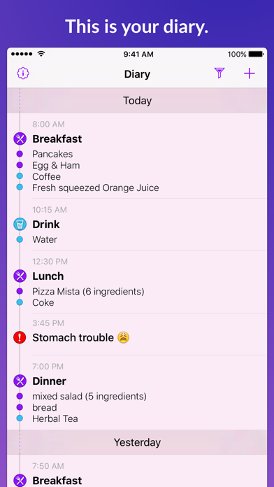 Foody - Food & Symptom Tracker screenshot 5