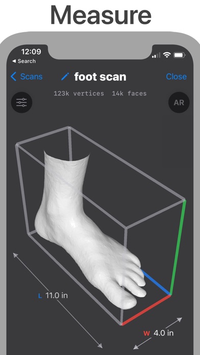 Foot Scan 3D screenshot 1