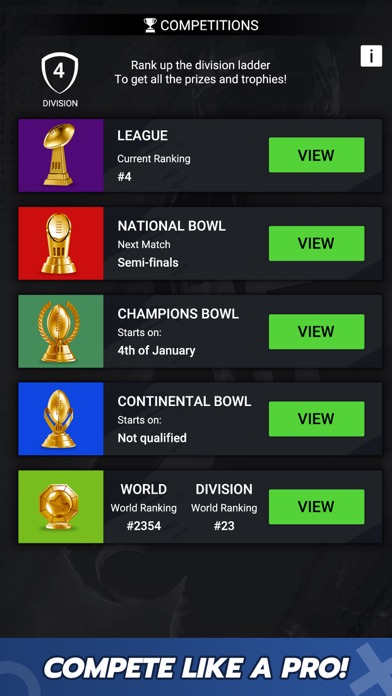 Football Battle - Touchdown! screenshot 2