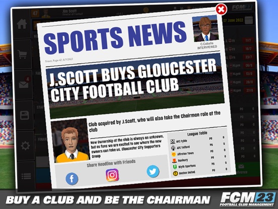 Football Club Management 23 screenshot 8