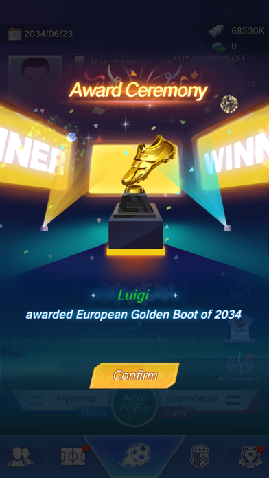 Football Rising Star screenshot 2
