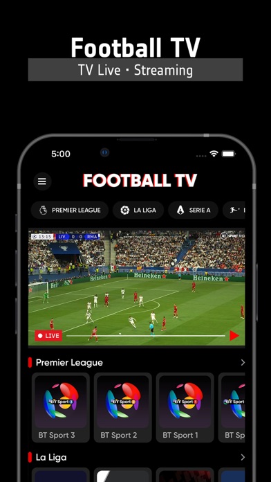 Football TV Live - Streaming screenshot 3