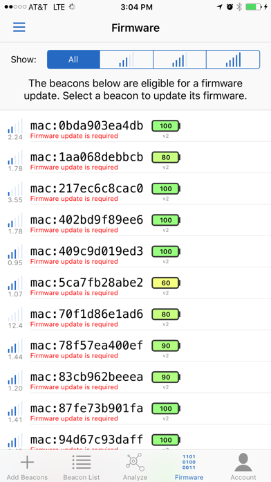 Footmarks Admin screenshot 1