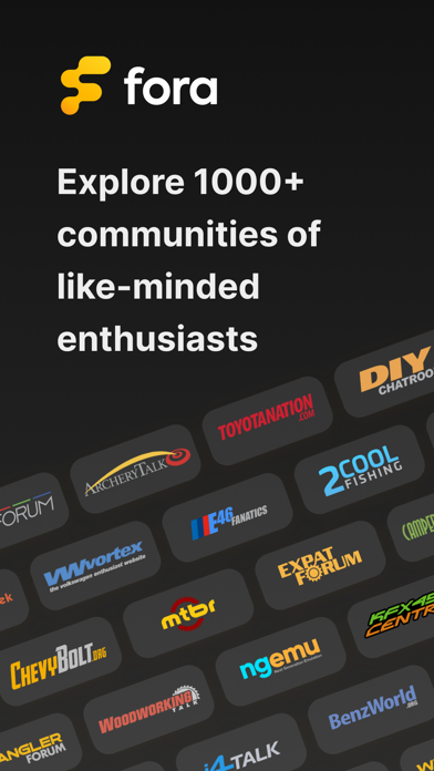 Fora Communities: 1000+ Forums screenshot 5