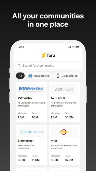 Fora Communities: 1000+ Forums screenshot 3