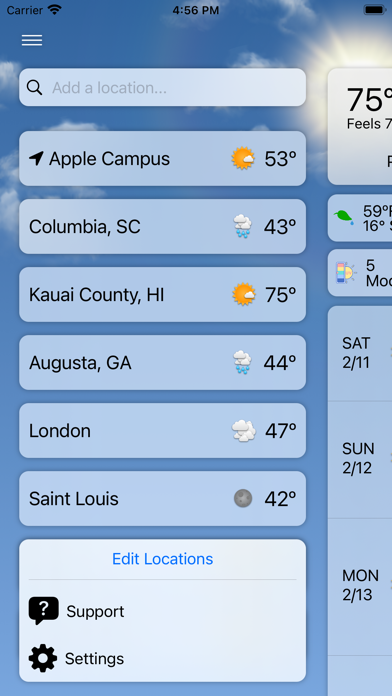 Forecast Bar - Weather + Radar screenshot 4