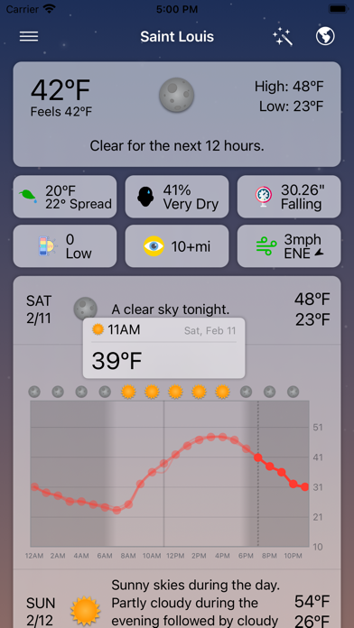Forecast Bar - Weather + Radar screenshot 3