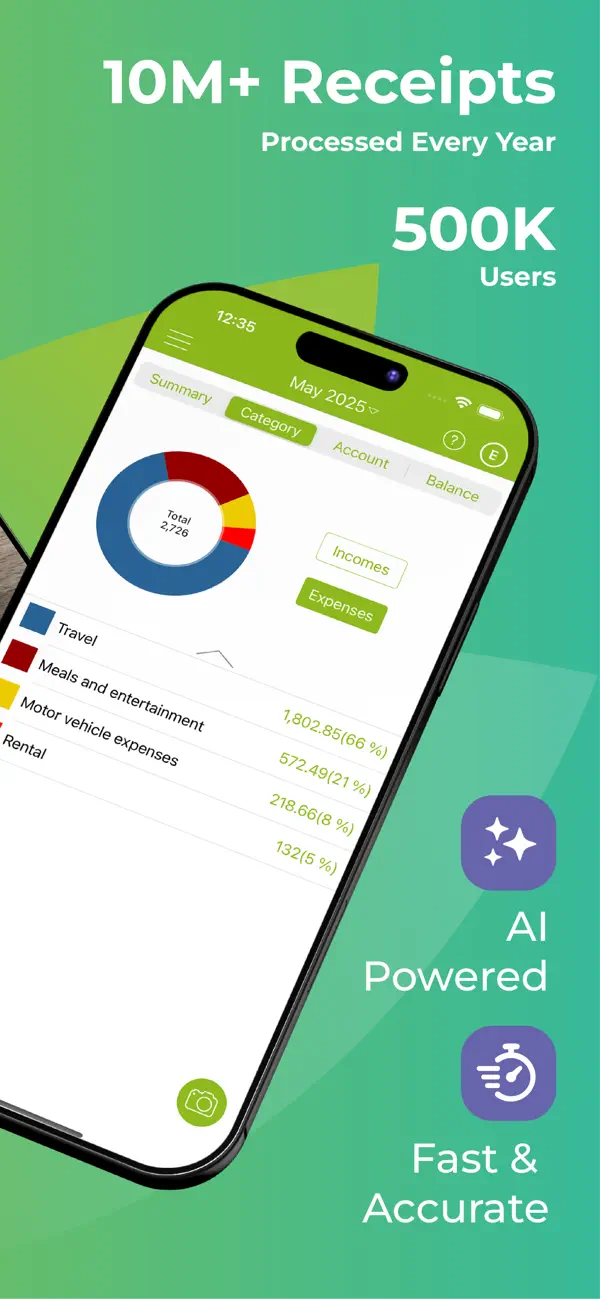 Foreceipt Receipt Tracker App screenshot 4