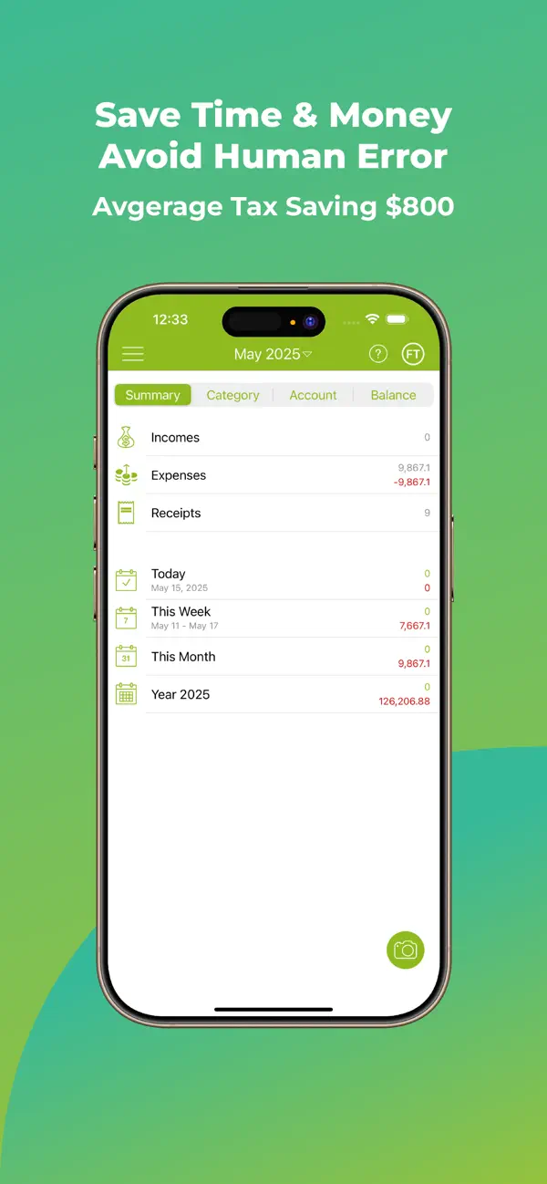 Foreceipt Receipt Tracker App screenshot 3