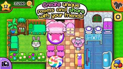 Forest Folks - Pet Home Design and House Decoration Simulator screenshot 2