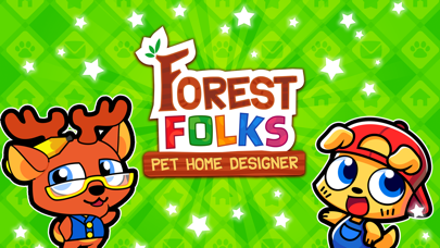 Forest Folks - Pet Home Design and House Decoration Simulator screenshot 1