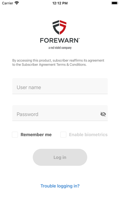 FOREWARN screenshot 3