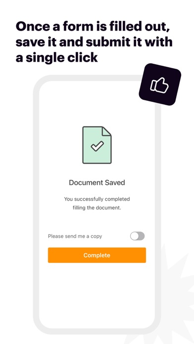 Form Filler: fill & sign forms screenshot 1