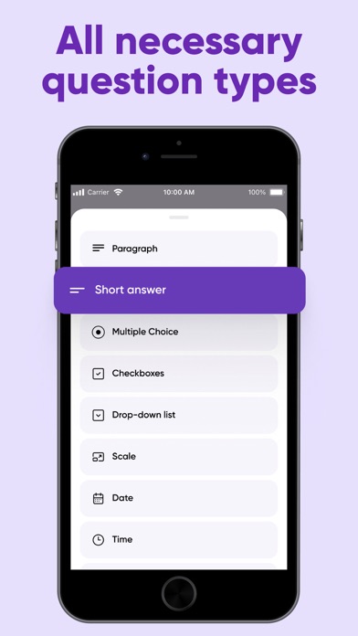 Form for G Forms, Create Docs screenshot 1