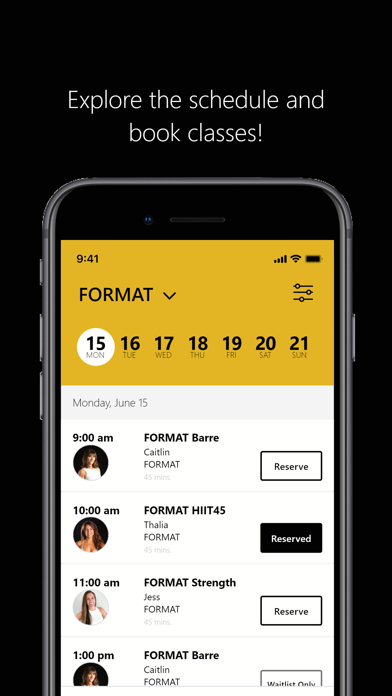 FORMAT Fitness screenshot 2