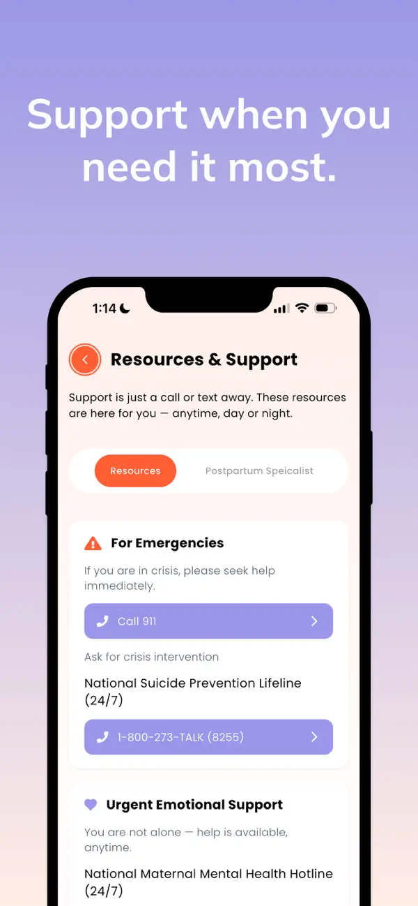 Forpartum: Wellness for Moms screenshot 2