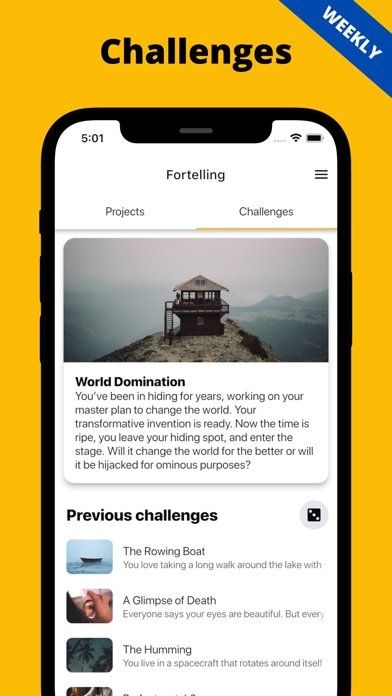 Fortelling - Story Writing App screenshot 1